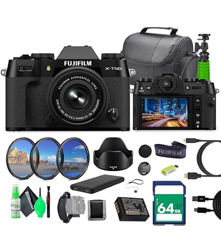 Amazon.com : FUJIFILM X-T50 Mirrorless Camera with 15-45mm Lens